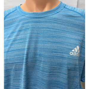 Adidas Men's Light Blue Tee Shirt 2XL Climate